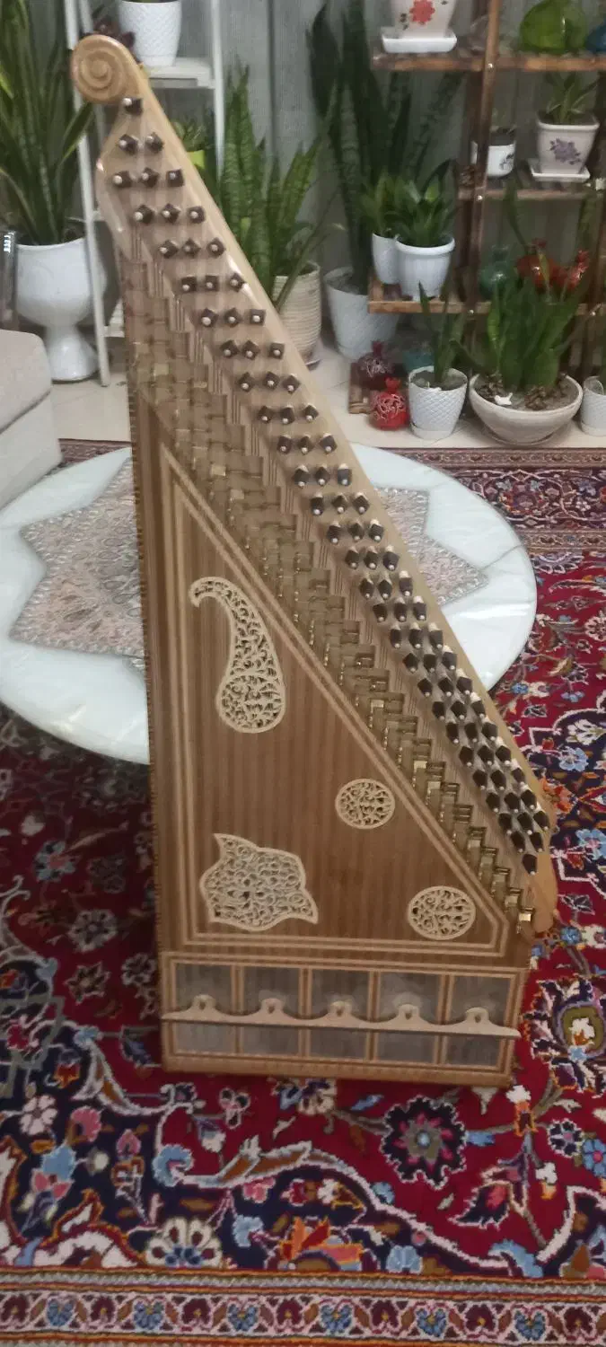 سازقانون ساخته زنده یاد استاد داود باروقی|سازهای سنتی|تهران, دریان‌نو|دیوار