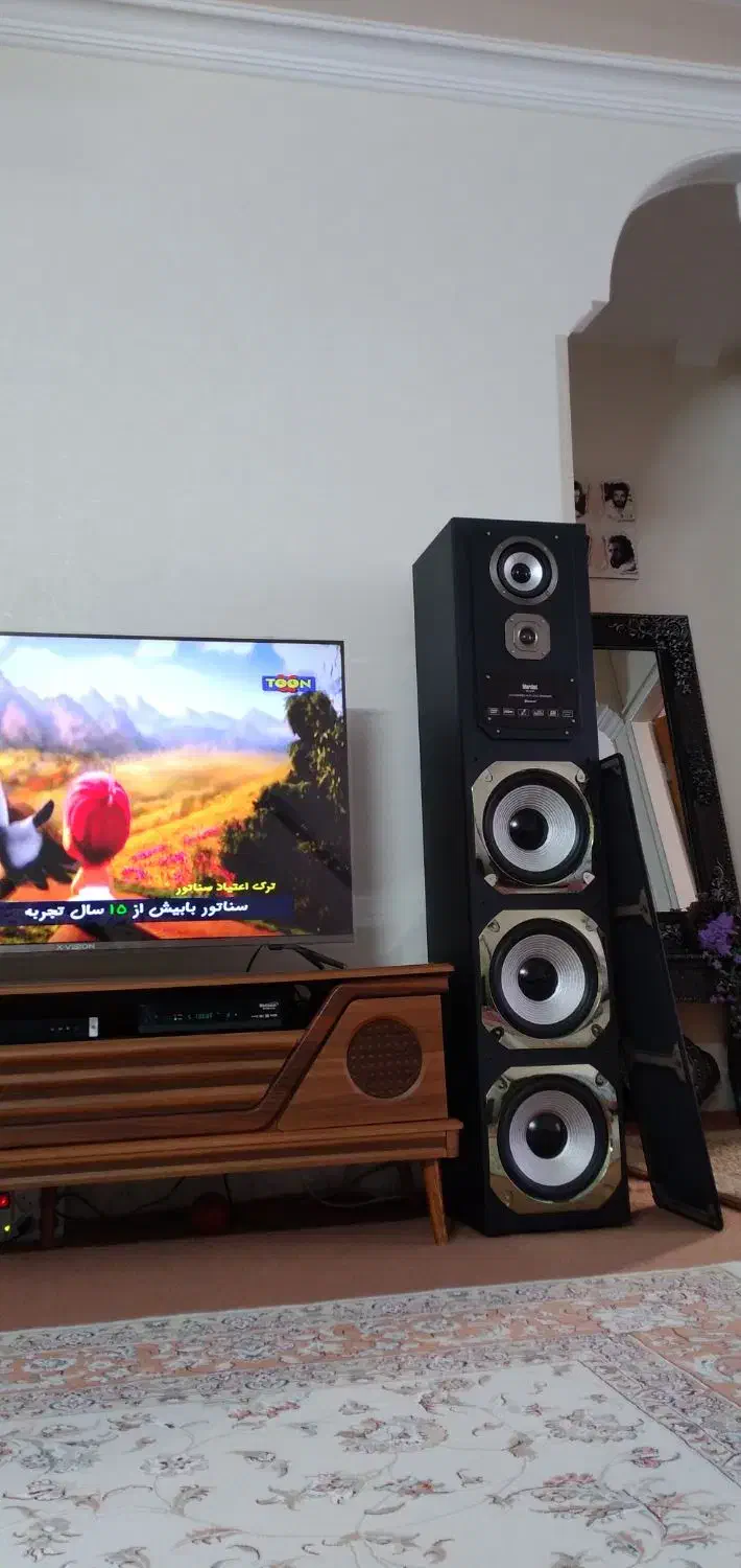 اسپیکر باند در حد نو مناسب جهیزیه|سیستم صوتی خانگی|بروجرد, |دیوار