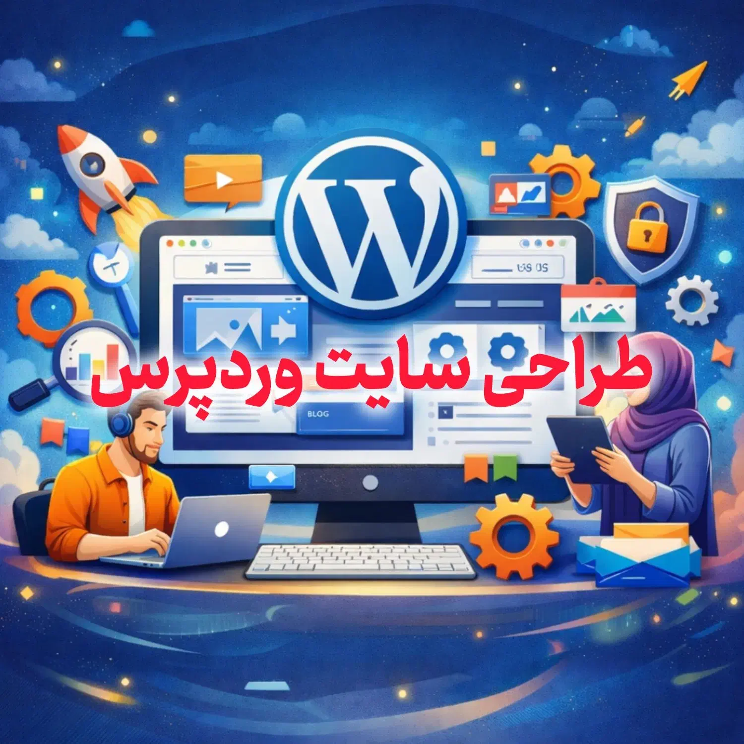 طراحی سایت وردپرس / فروشگاهی و شرکتی|خدمات رایانه‌ای و موبایل|رشت, گلسار|دیوار