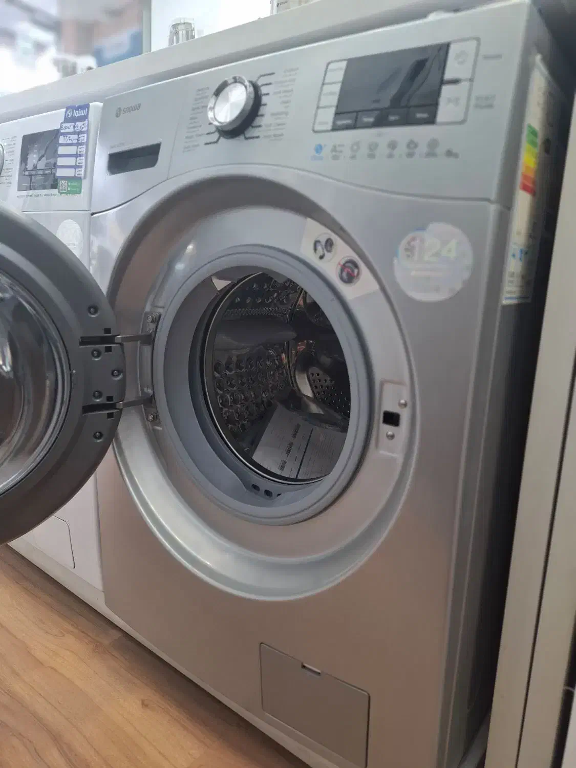 لباسشویی ۹ کیلو اسنوا با تخفیف هفت میلیون و پونصدی|ماشین لباسشویی و خشک‌کن لباس|اسدآباد, |دیوار