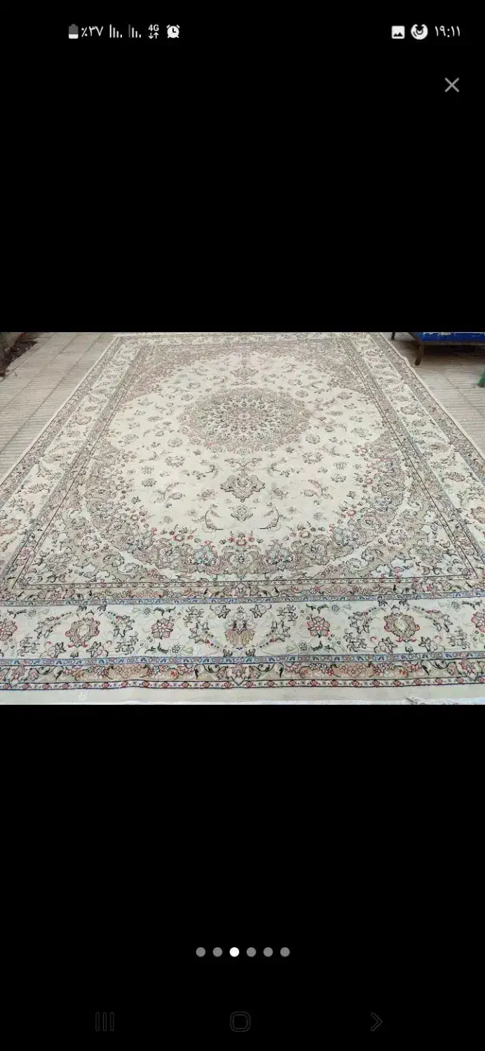 فرش ۱۲ متری زمرد مشهد گل برجسته ویک عدد ۹متری|فرش|تهران, زاهد گیلانی|دیوار