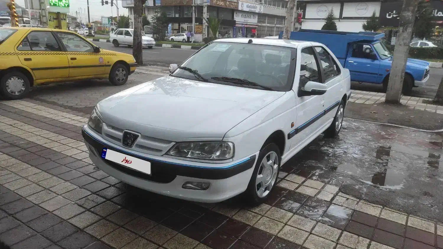 پژو پارس تیوفاو کم کارکرد بی رنگ بی ضربه|خودرو سواری و وانت|لنگرود, |دیوار