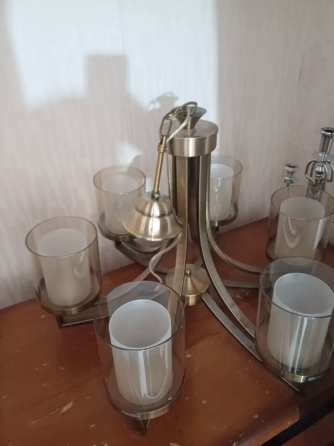 لوستر ۶ شعله|لوستر و چراغ آویز|قزوین, |دیوار