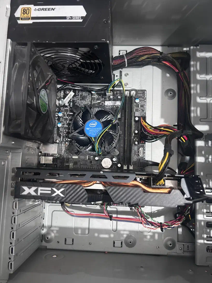 کیس گیمینگ  cpu i5 / rx580 / ram8|رایانه رومیزی|تهران, شوش|دیوار