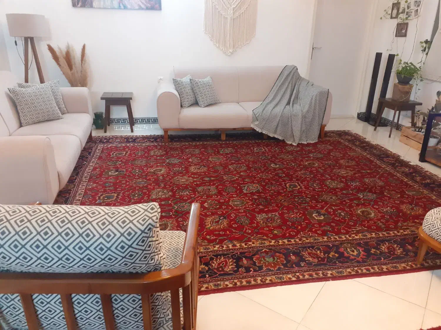 فرش دستبافت ۱۲متری|فرش|بابل, |دیوار