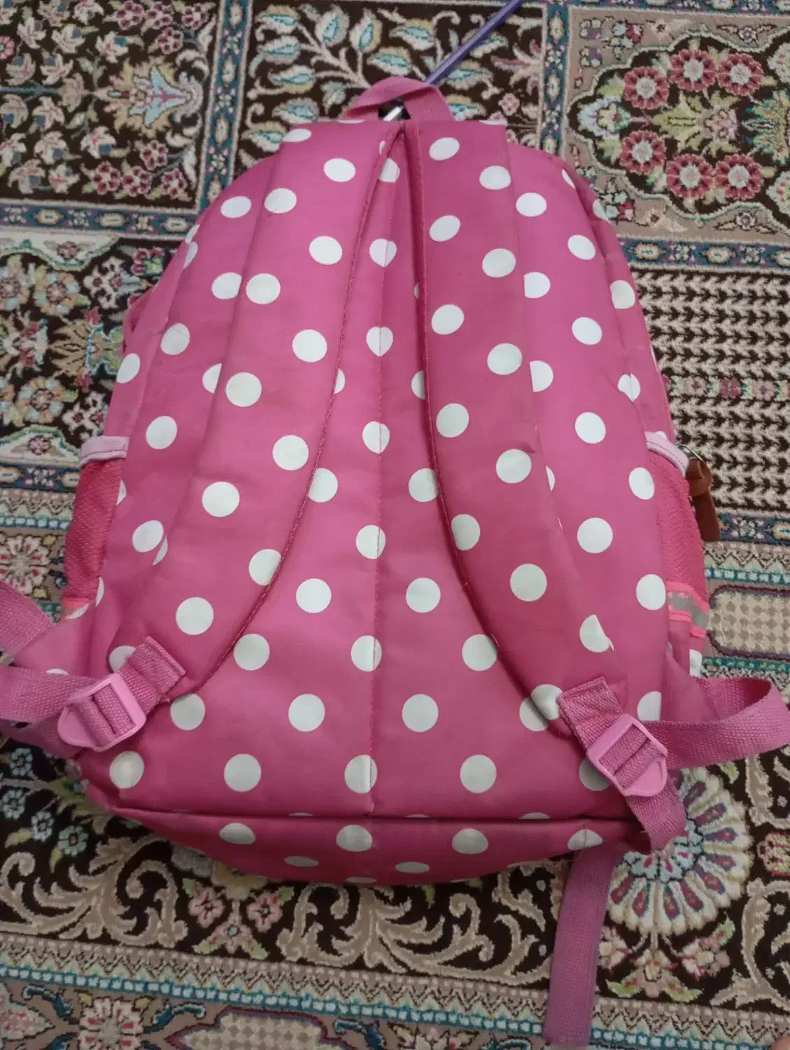 کیف مدرسه دخترانه|کیف، کفش، کمربند|رشت, پیرکلاچای|دیوار