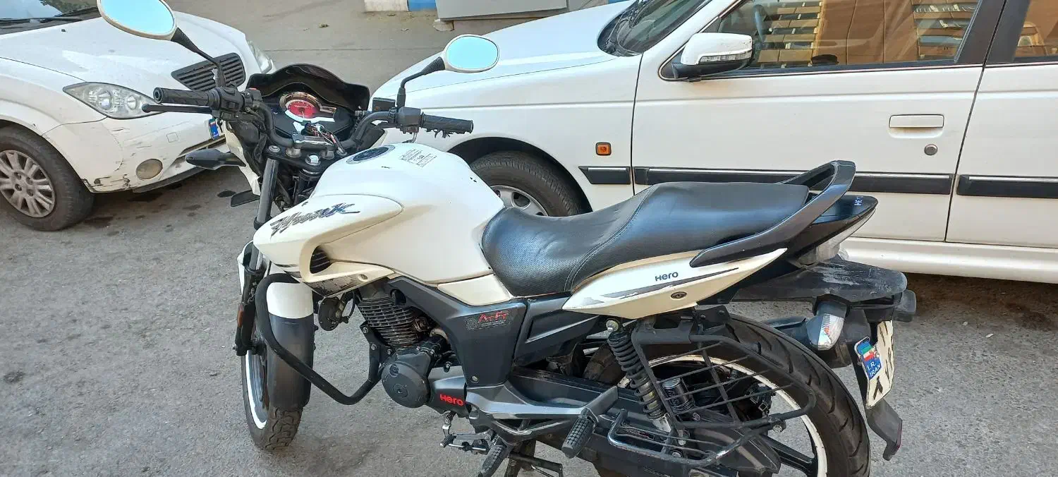 موتور هیرو هانک مدل ۹۵|موتورسیکلت|تهران, نعمتآباد|دیوار