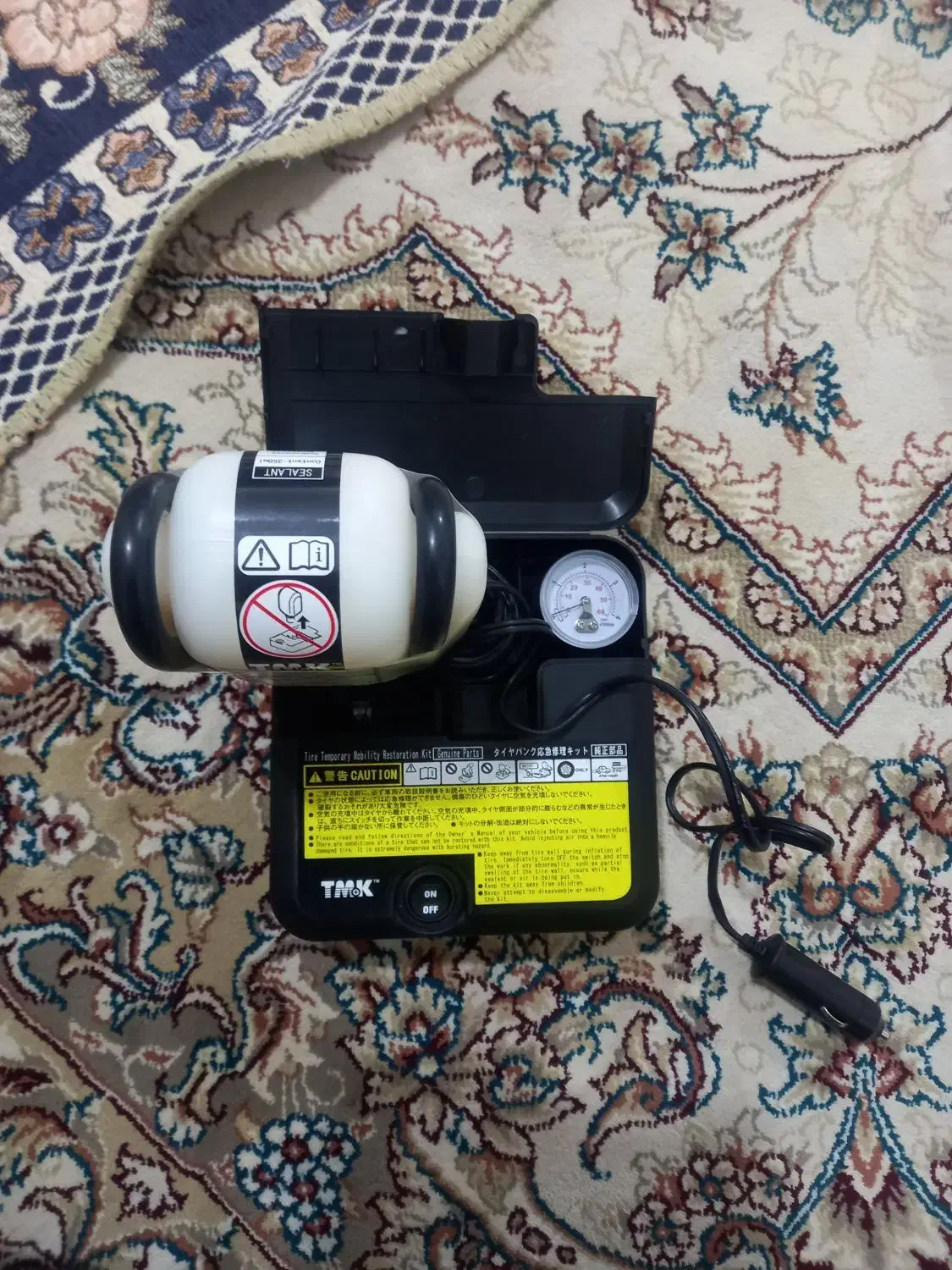 پمپ باد سواری برق ۱۲ خارجی اصلی|قطعات یدکی و لوازم جانبی|فیروزه, |دیوار