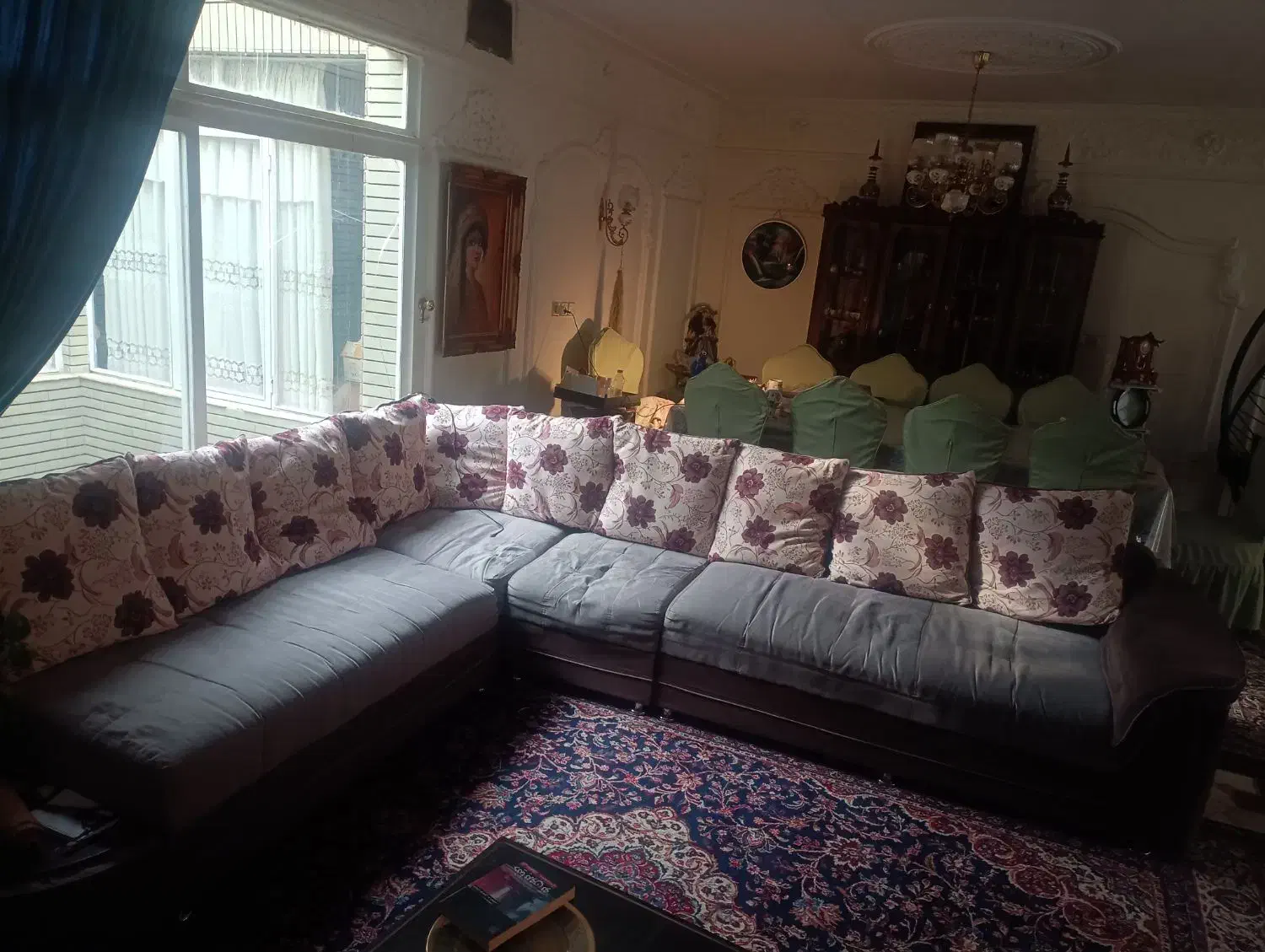 مبل ال طوسی ۹ نفره|مبلمان خانگی و میز عسلی|تهران, قزل قلعه|دیوار