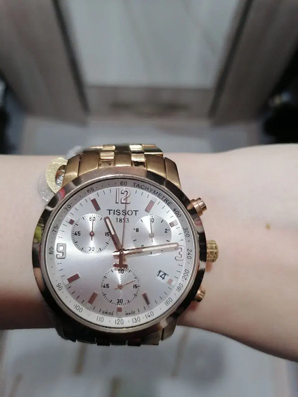 ساعت تیسوت ۳موتوره و ۳زمانه|ساعت|بوئین زهرا, |دیوار