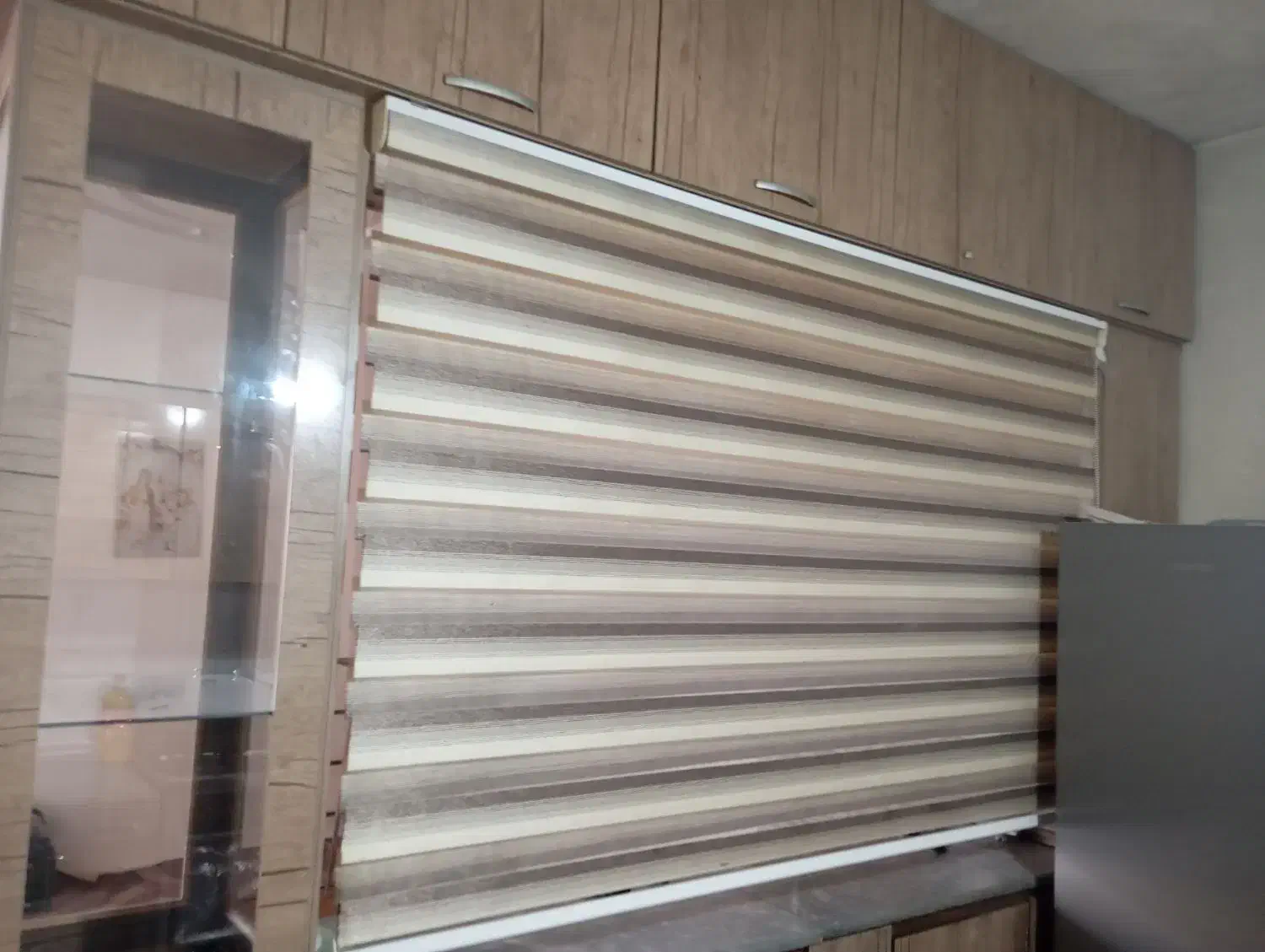 کابینت وپرده زبرا|مصالح و تجهیزات ساختمان|بستان آباد, |دیوار