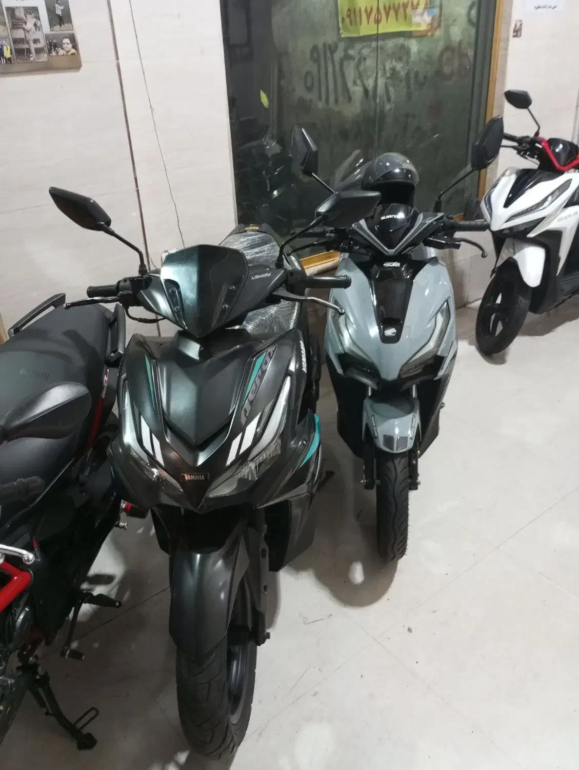 موتور طرح کلیک کویر ایروکس بنلی هندا زیر قیمت همه|موتورسیکلت|رشت, استادسرا|دیوار