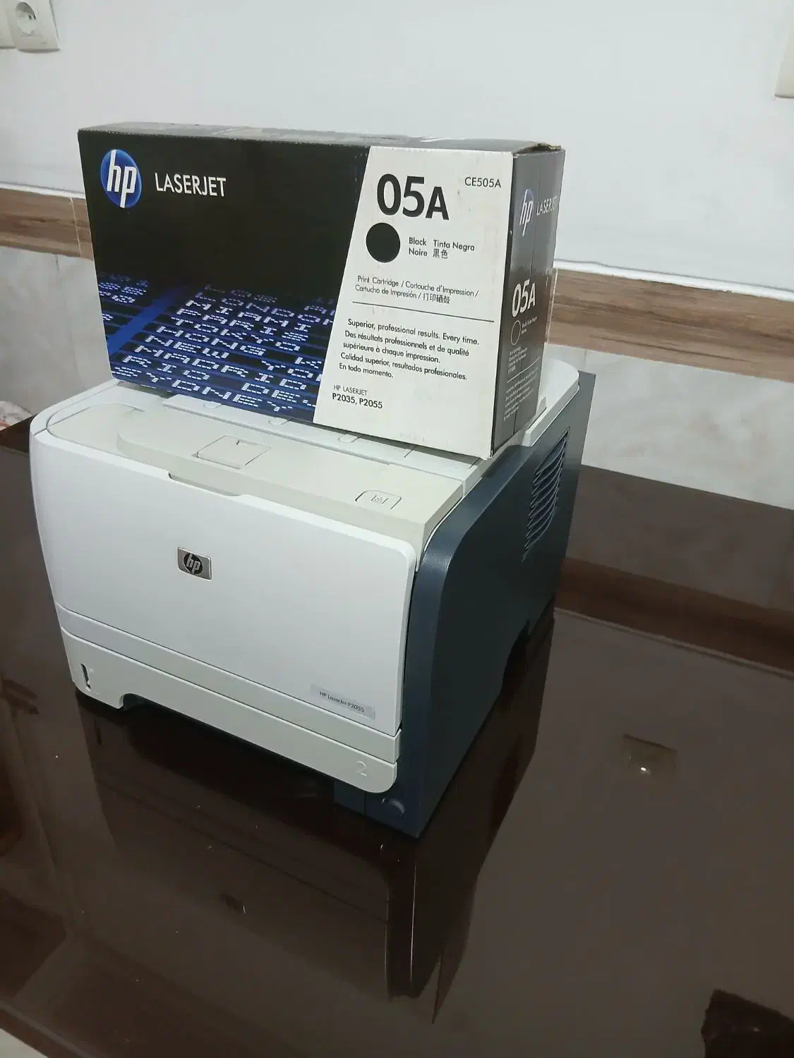 پرینتر لیزری تک کاره 2055 HP|پرینتر، اسکنر، کپی، فکس|فردیس, فردیس|دیوار