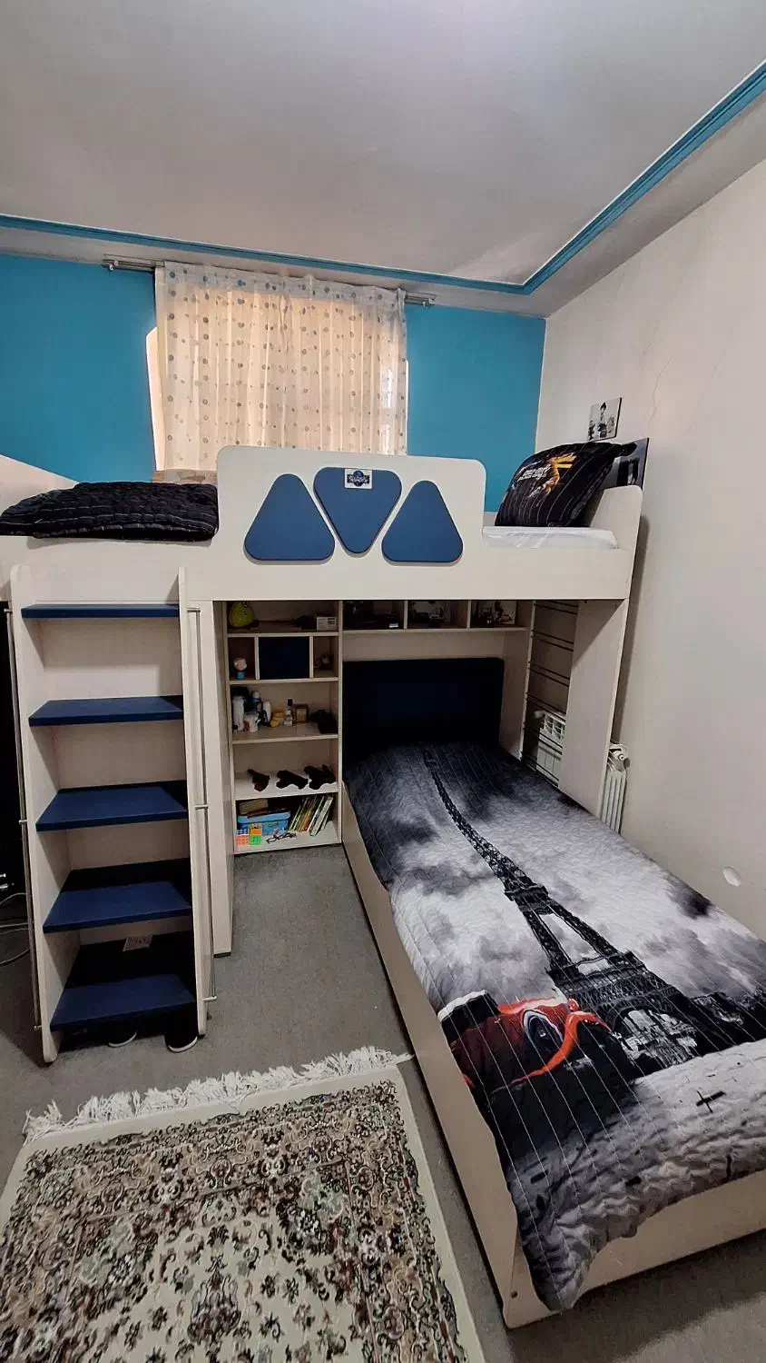 تخت خواب دوطبقه تمیز و در حد نو (شرکت بالسا)|تخت و سرویس خواب|ری, دولتآباد|دیوار