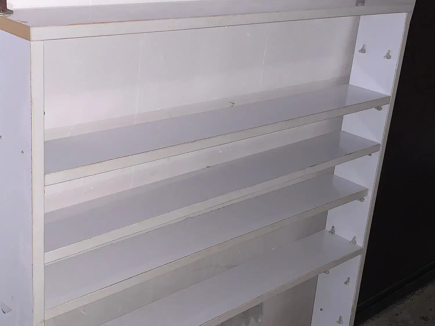 استند و قفسه مغازه ولوازم ارایشی و لاک ژل ام دی اف|کتابخانه، شلف، قفسه‌های دیواری|محمدیه-قزوین, |دیوار