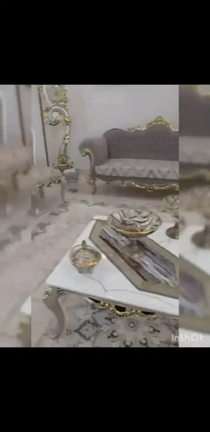 مبلمان ۷ نفره میز غذاخوری ۶ نفره ویترین و ساعت|مبلمان خانگی و میز عسلی|داران, |دیوار