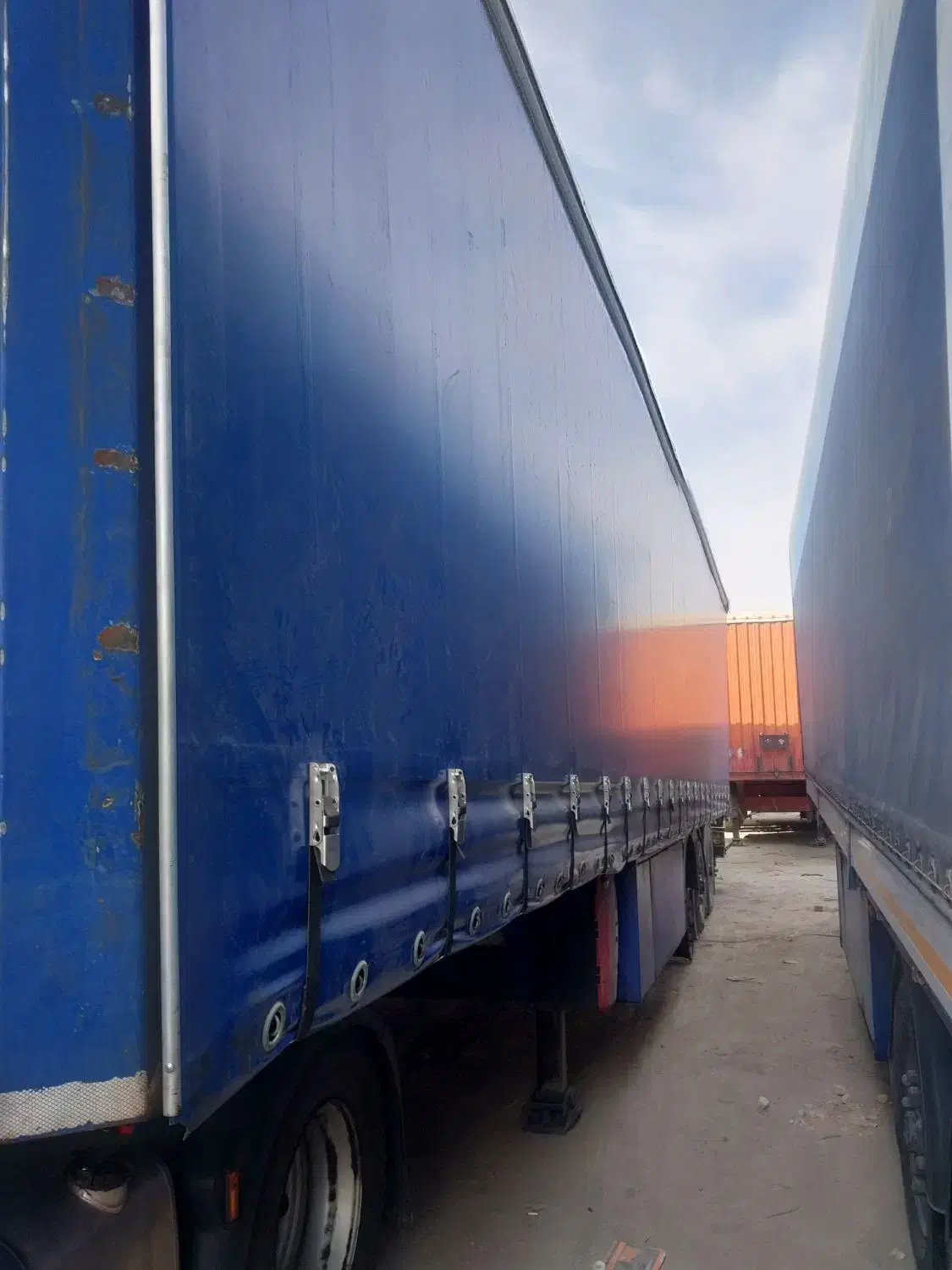 کانتینر چادری تمام کشویی دستگاه PMDاصل ترکیه|خودرو سنگین|مرند, |دیوار