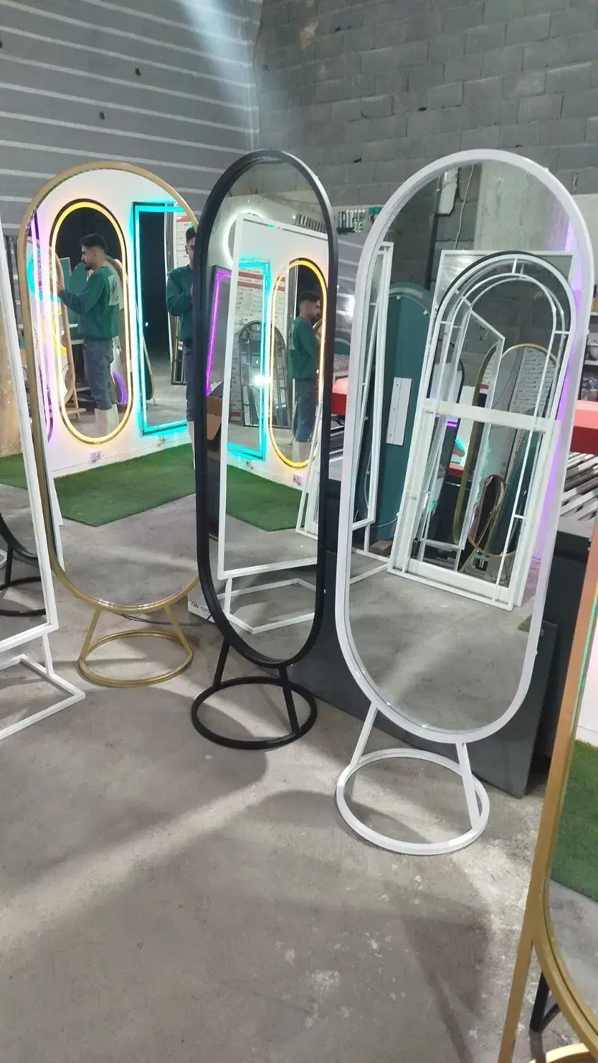 آینه قدی /فلزی /عمده|آینه|ارومیه, |دیوار