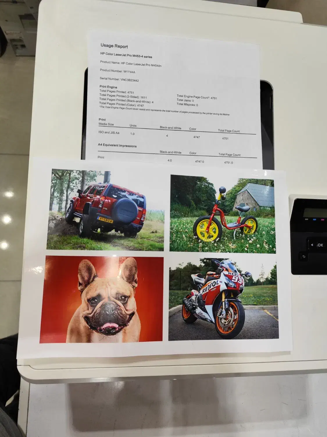 پرینتر لیزر رنگی اچ پی 454|پرینتر، اسکنر، کپی، فکس|مشهد, جاهد شهر|دیوار