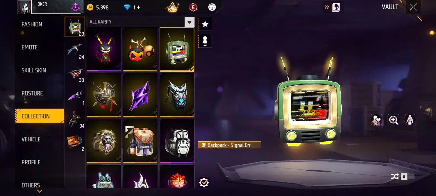 اکانت فیری فایر|کنسول، بازی ویدئویی و آنلاین|محمدشهر, شهرک پیام (مهرالبرز)|دیوار