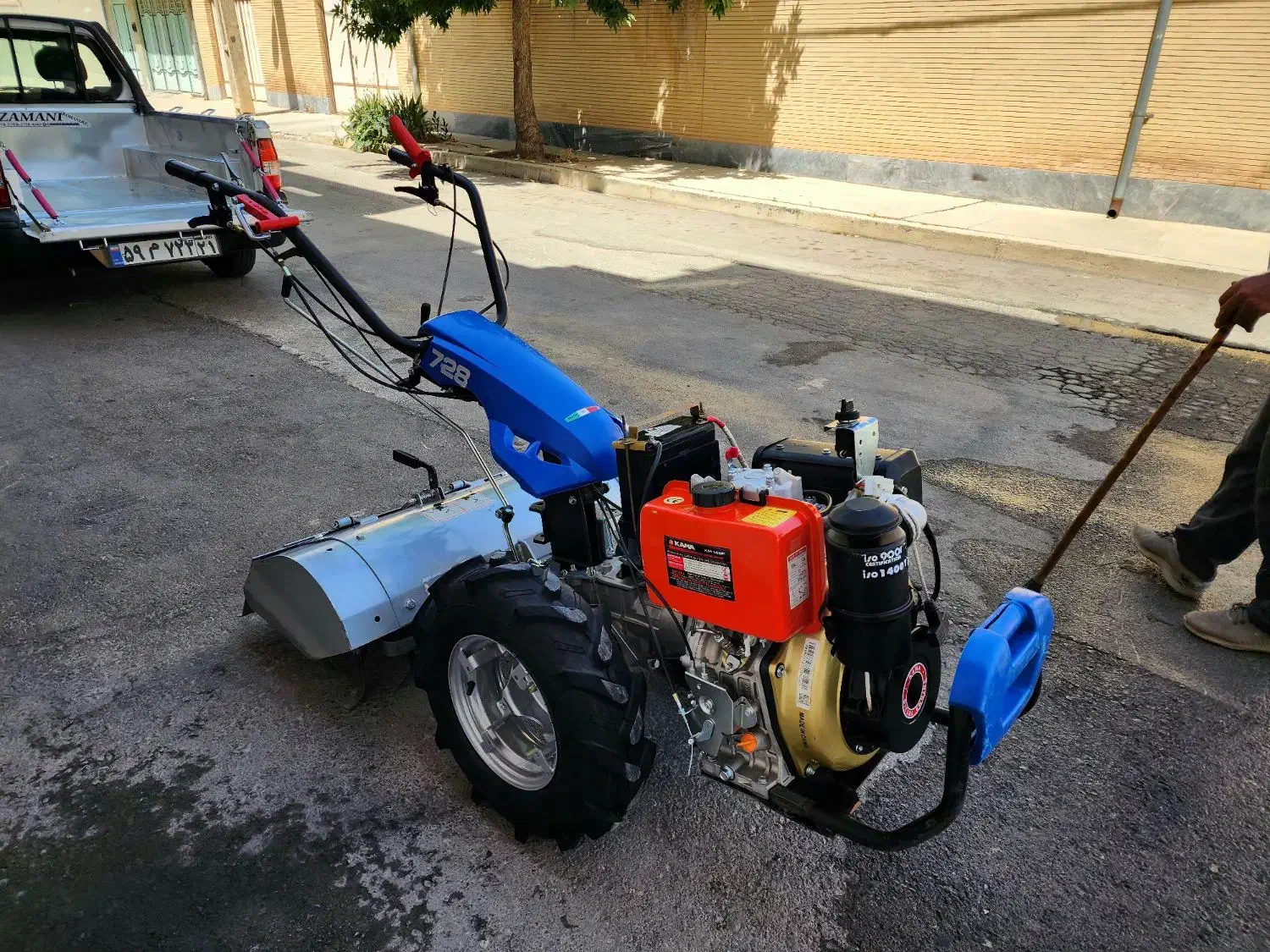 10 اسب دیزل bcs 728 ، skn ، تیکر ، کولتیواتور|ماشین‌آلات صنعتی|اصفهان, کوی امیریه|دیوار