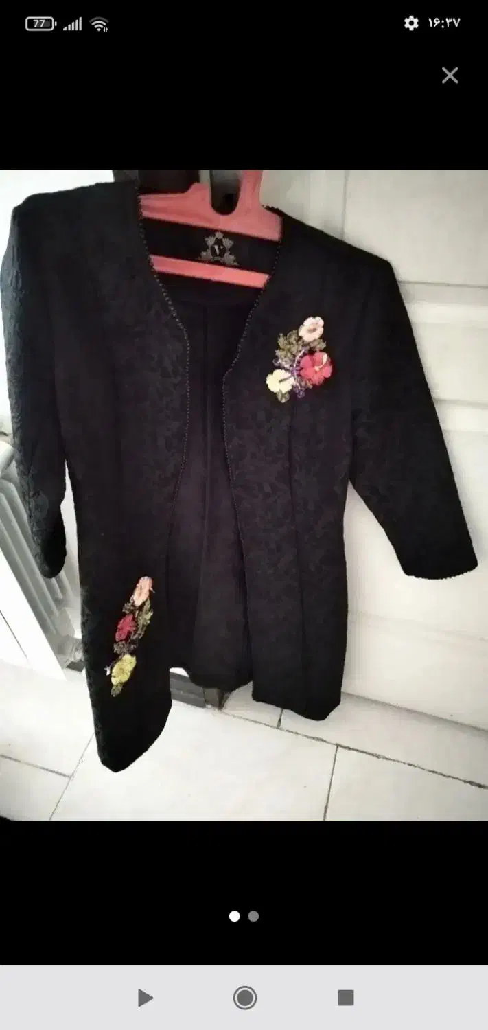 مانتو مجلسی سایز ۳۸|لباس|پاکدشت, پاکدشت (مامازند)|دیوار