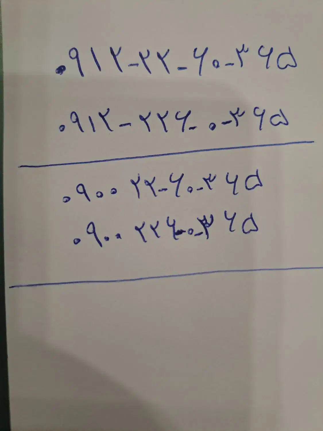 سیم کارت کد2 در حد نوکم کارکرد واعتباری همین شماره|سیمکارت|تهران, میدان ولیعصر|دیوار