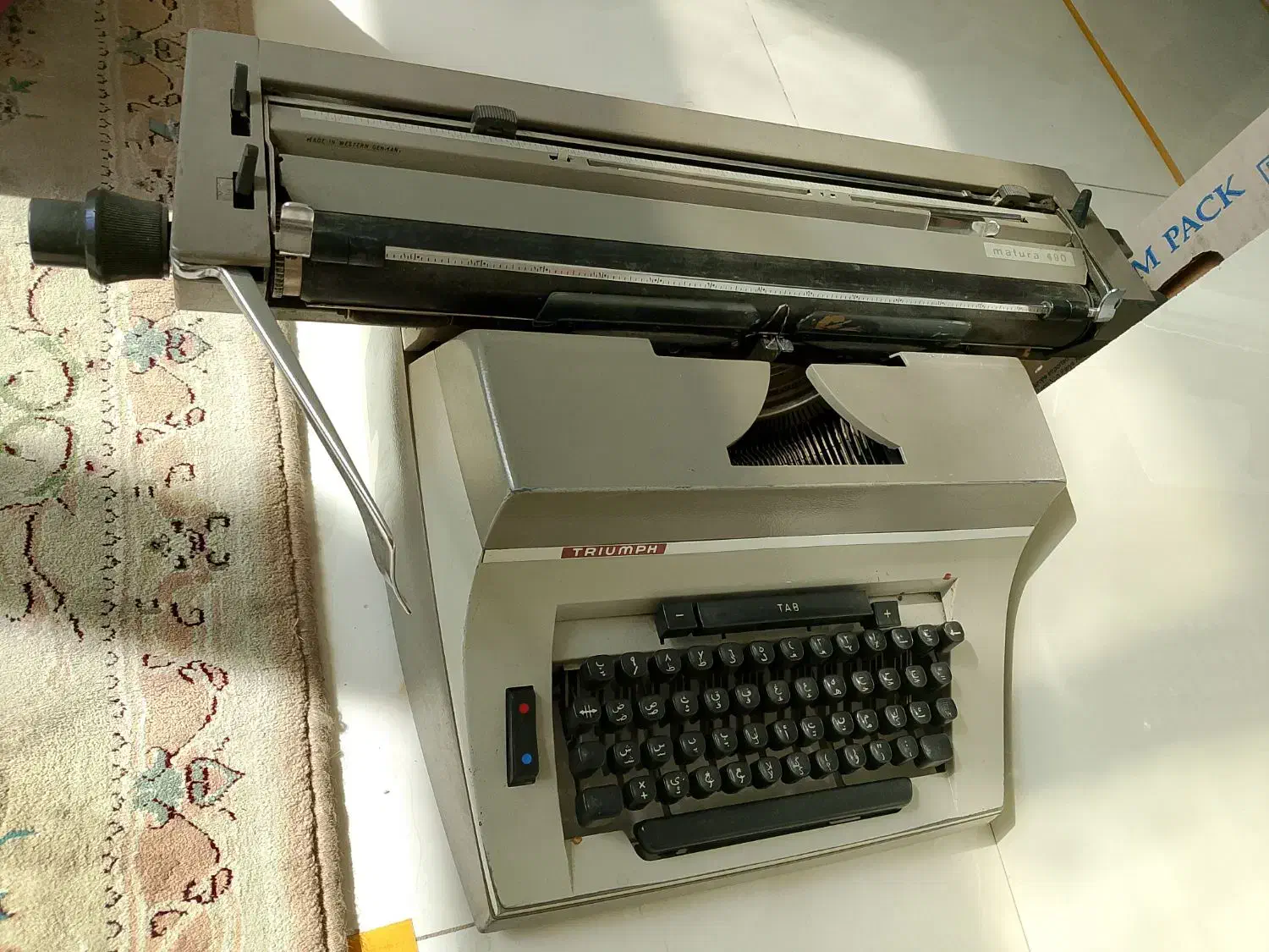 ماشین تایپ قدیمی انتیک|کلکسیون اشیاء عتیقه|تهران, دروس|دیوار