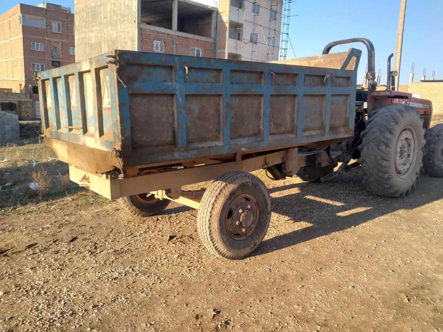 تریلی|ماشین‌آلات صنعتی|گالیکش, |دیوار