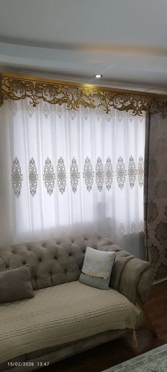 پرده|پرده، رانر، رومیزی|رشت, باهنر|دیوار