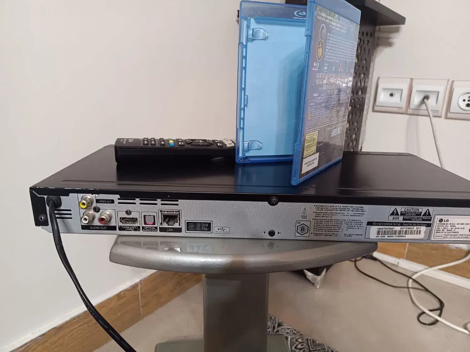 دستگاه پخش BLU-RAY 3D الجی BD660|پخش‌کننده DVD و ویدیو|تهران, هفت چنار|دیوار