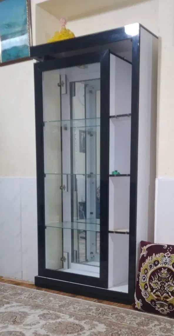 ویترین شیشه ای|بوفه، ویترین، کنسول|لنگرود, |دیوار