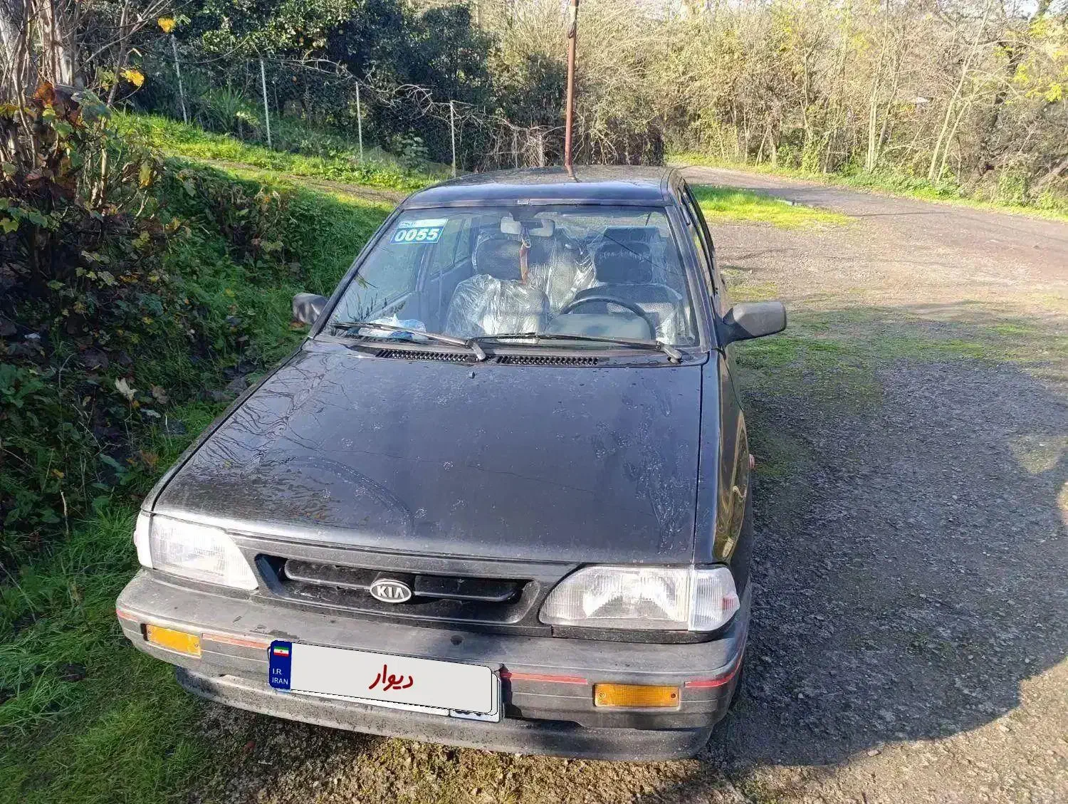 فروش هاچبک مشکی .بیرنگ بیضربه . مدل 86|خودرو سواری و وانت|شلمان, |دیوار