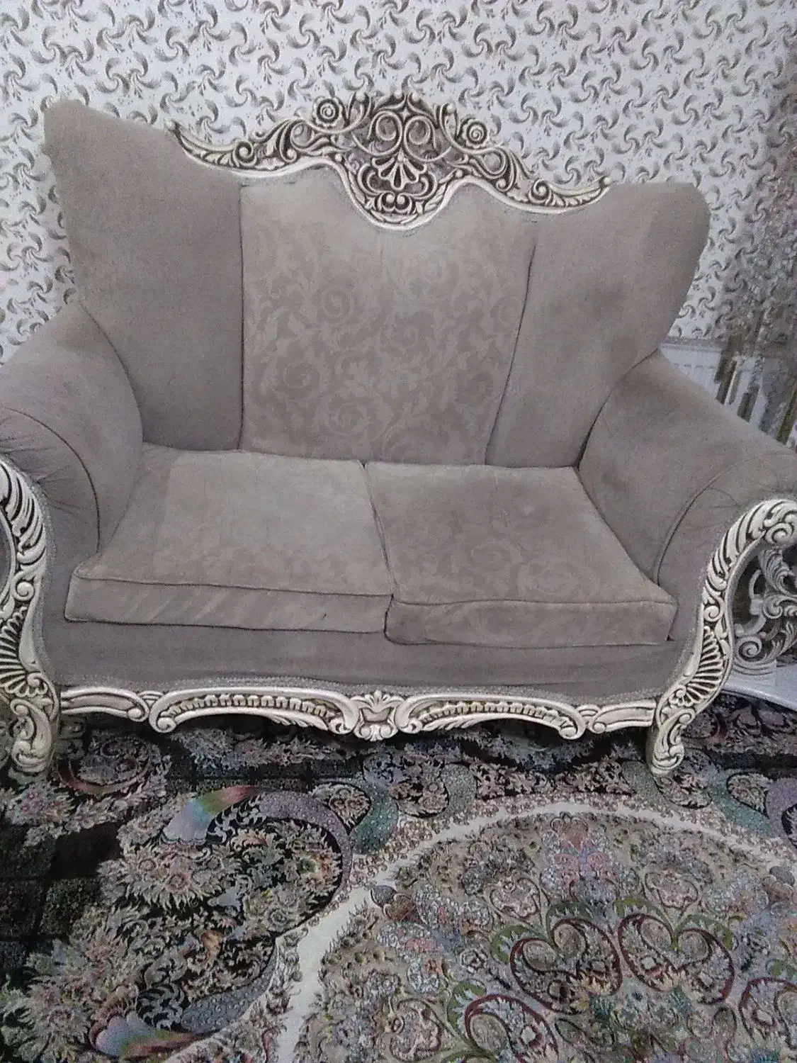 مبل هف نفره تمیز|مبلمان خانگی و میز عسلی|ورامین, خیر آباد|دیوار