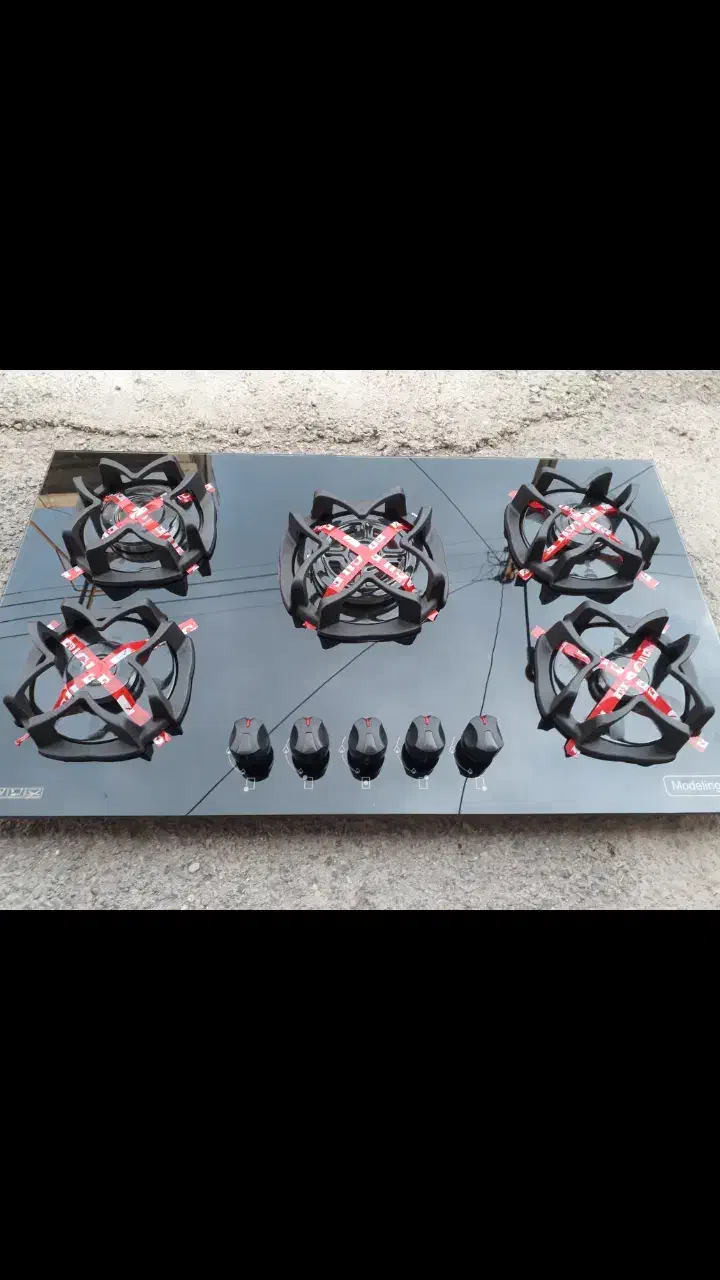 انواع گاز استیل و شیشه ای به قیمت تولید|اجاق گاز و لوازم برقی پختوپز|میانه, |دیوار