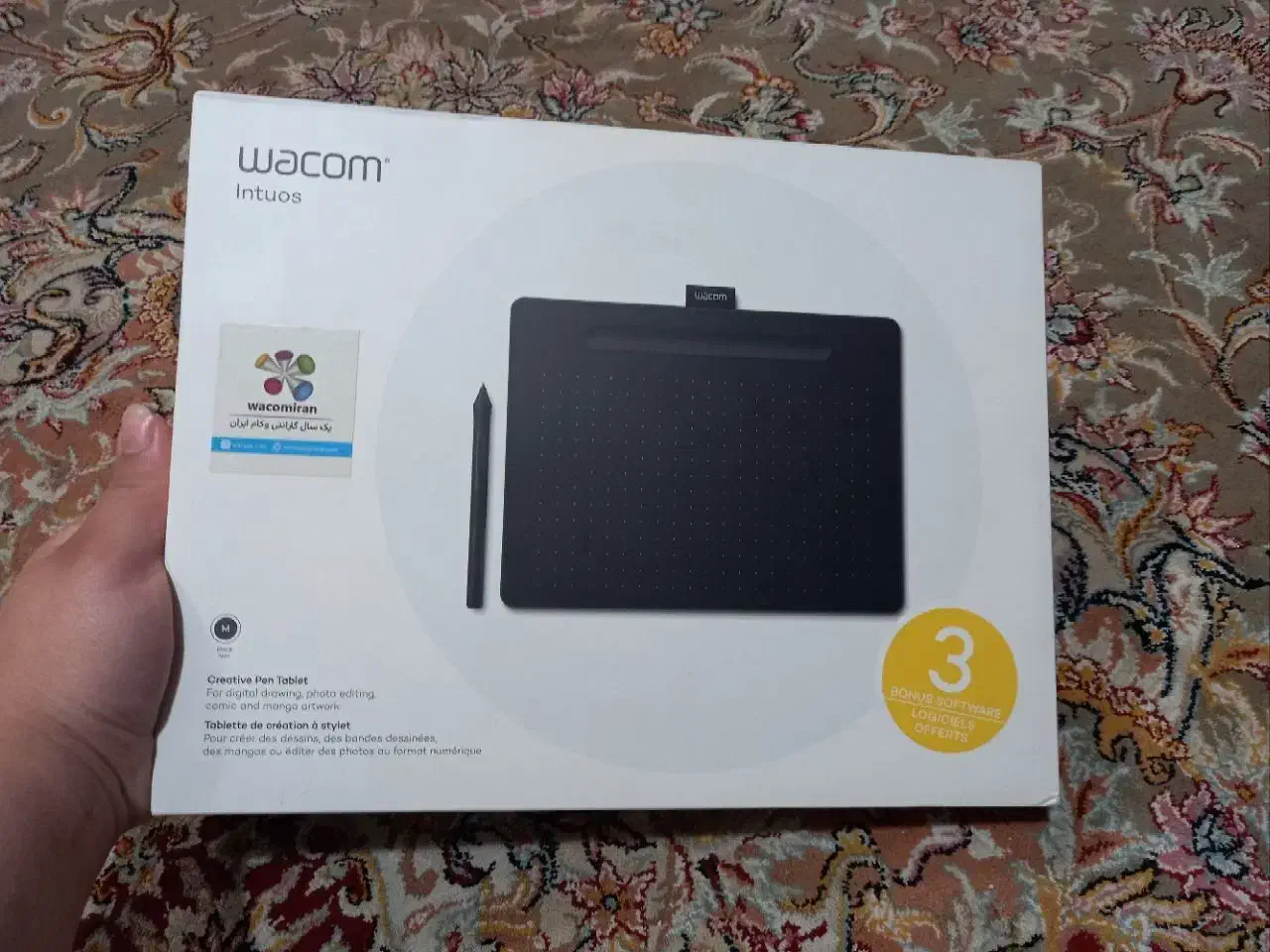 قلم نوری مدل CTL-6100WLK-N Intuos مدیوم وکام|قطعات و لوازم جانبی رایانه|تهران, جمهوری|دیوار