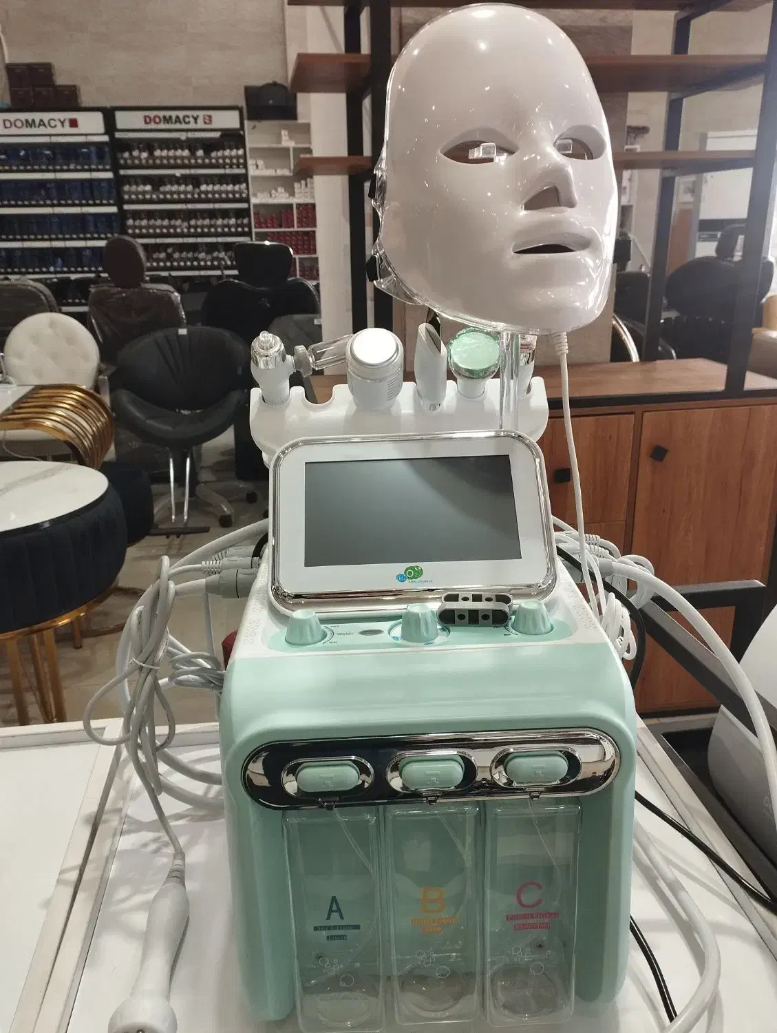 دستگاه هیدروفیشیال ۷ کاره حرفه‌ای پاکسازی وآبرسانی|آرایشگاه و سالن‌های زیبایی|یزد, |دیوار