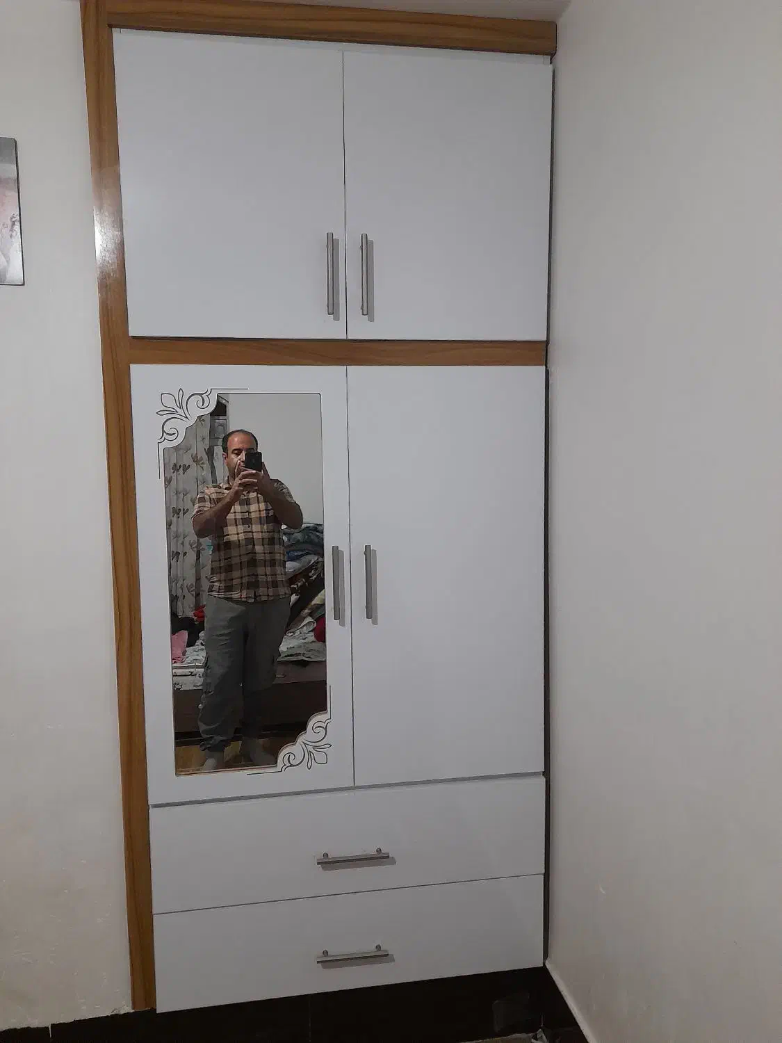 ساخت انواع کابینت وکمد دیواری|جاکفشی، کمد، دراور|کازرون, |دیوار