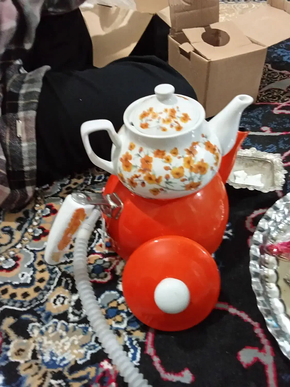 کتری و قوری|قوری، کتری، قهوهساز دستی|وحیدیه, |دیوار