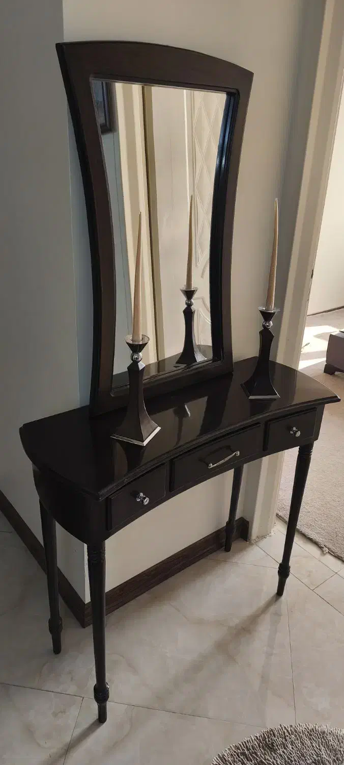 آئینه و شمعدان|آینه|تهران, چوب تراش|دیوار