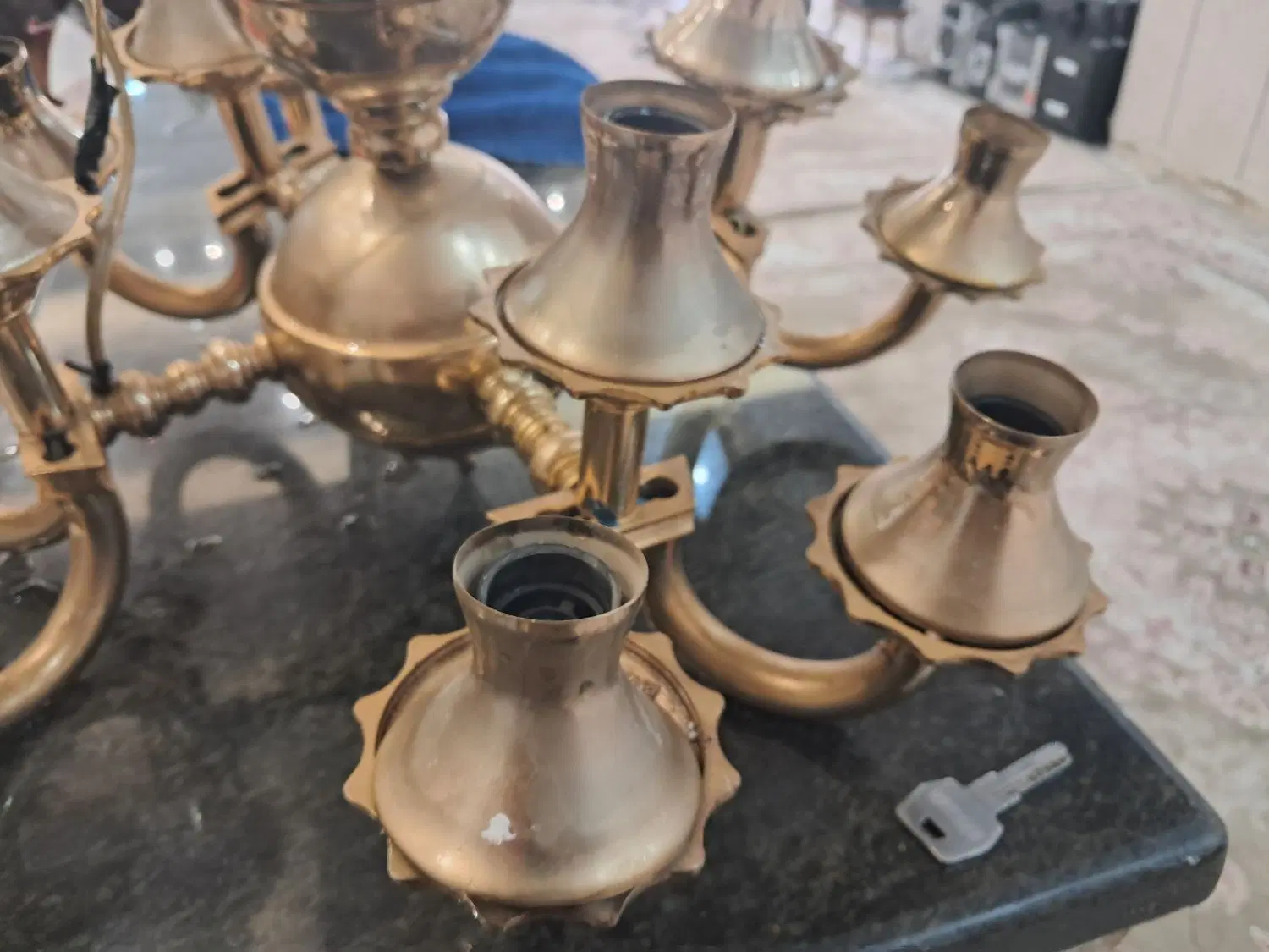 لوستر|لوستر و چراغ آویز|همدان, |دیوار