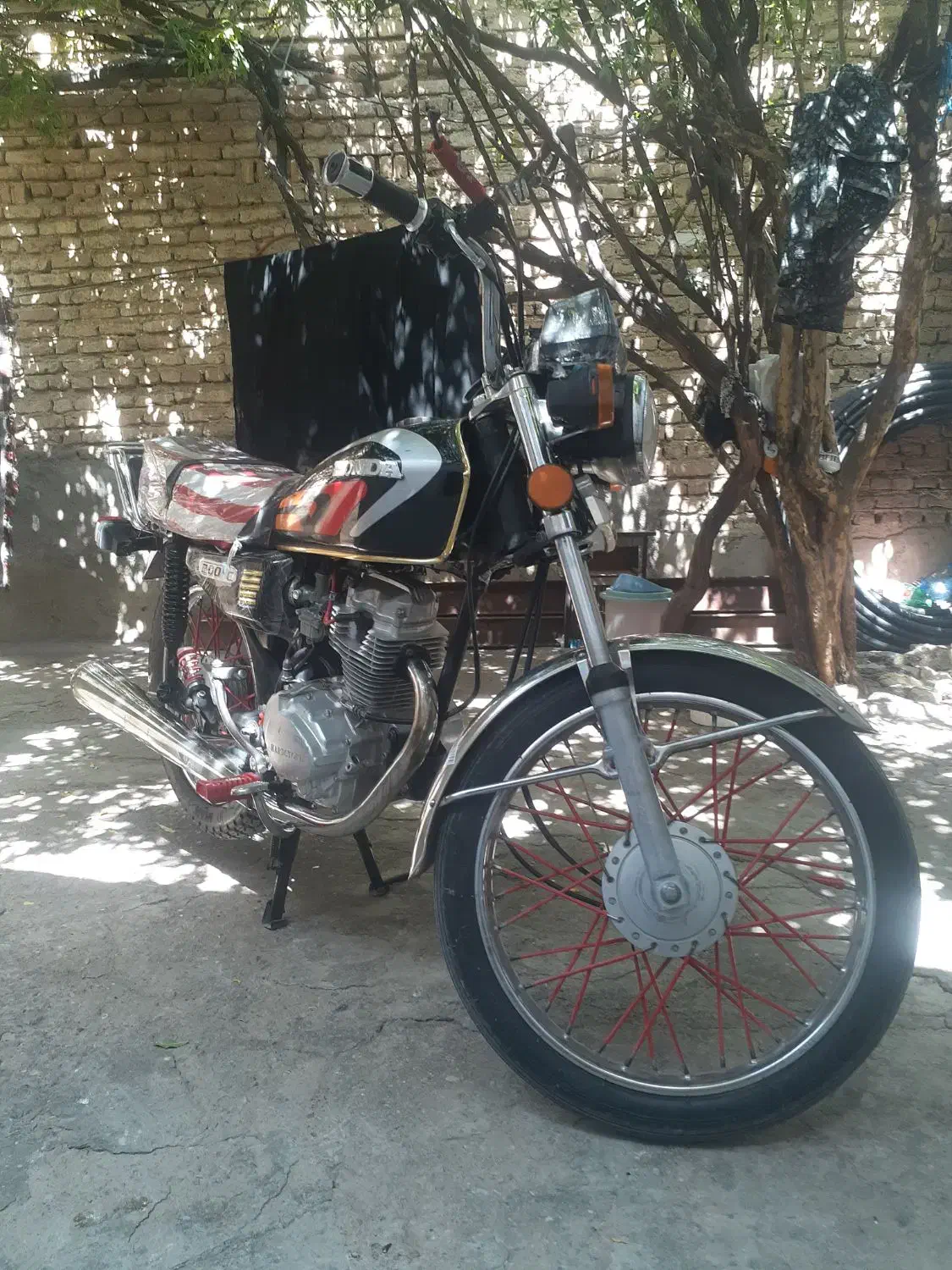 مزایده مدل ۸۷|موتورسیکلت|هرسین, |دیوار