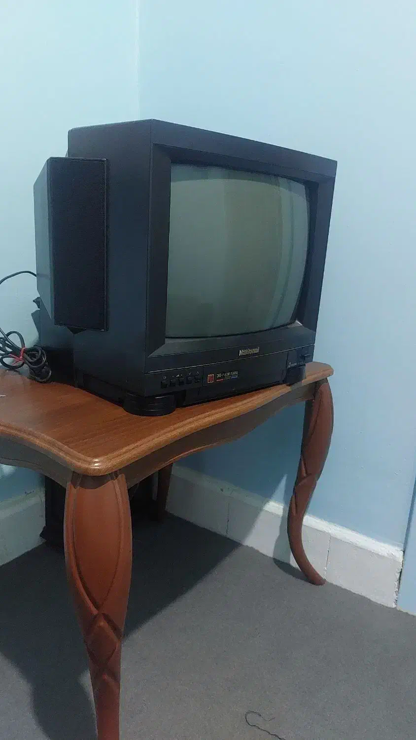 تلویزیون ۱۴ اینچ ناسیونال|تلویزیون و پروژکتور|تهران, قصر فیروزه ۱|دیوار