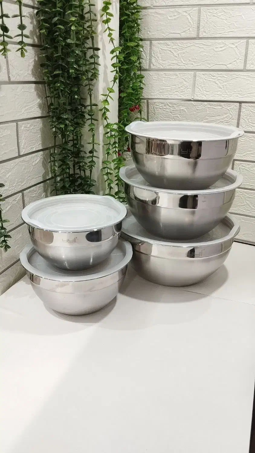 لگن استیل ۵ تیکه|ظروف پختوپز|کرج, المهدی|دیوار