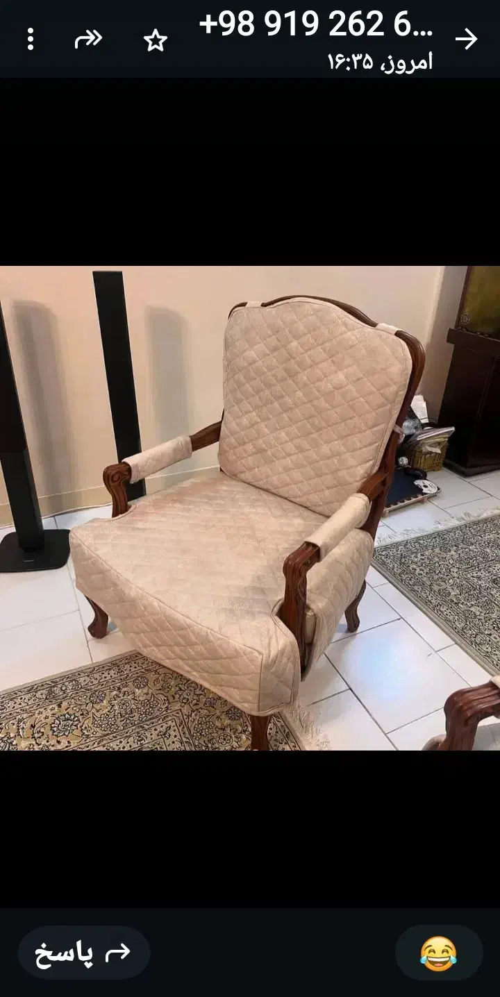 دوخت کاور مبل ژلاتینی براق پارچه ایی با کیفیت عالی|خدمات پیشه و مهارت|شهریار, شهرک وائین|دیوار