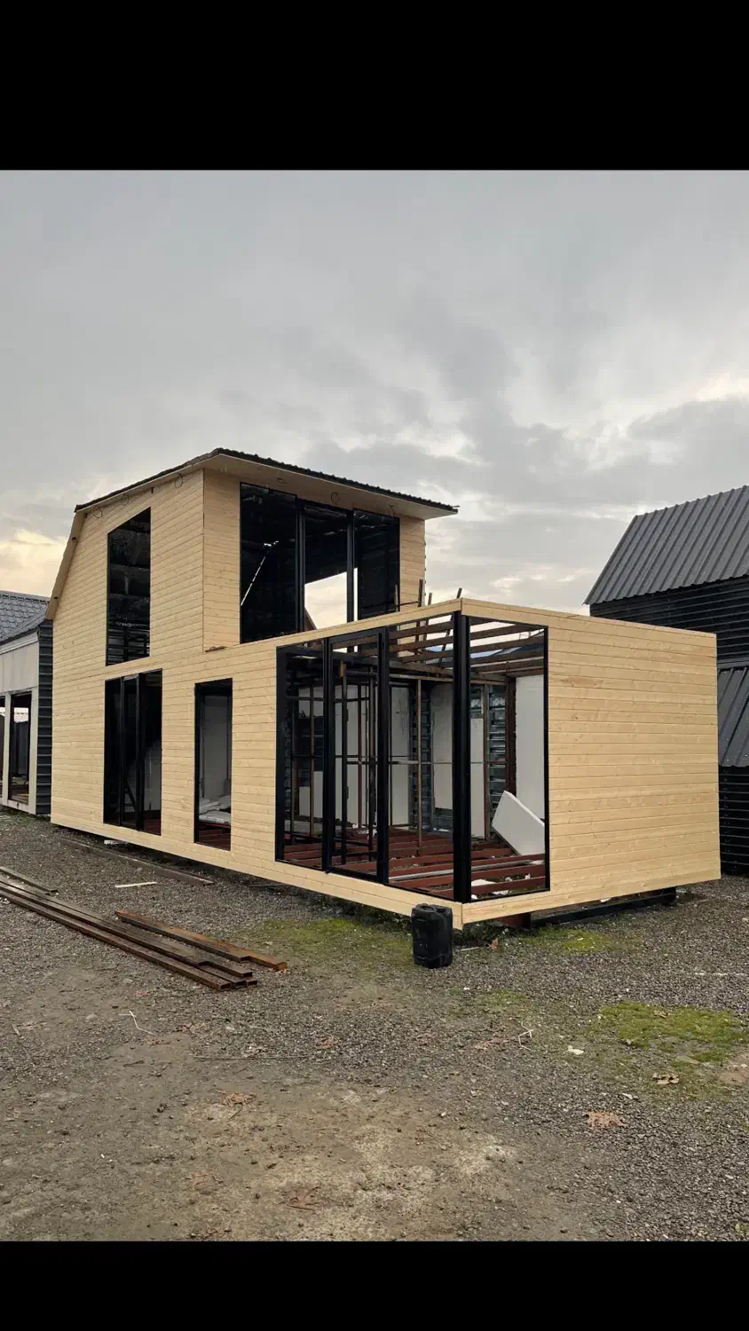 ویلا پیش ساخته دلاوران صنعت|مصالح و تجهیزات ساختمان|ساری, |دیوار