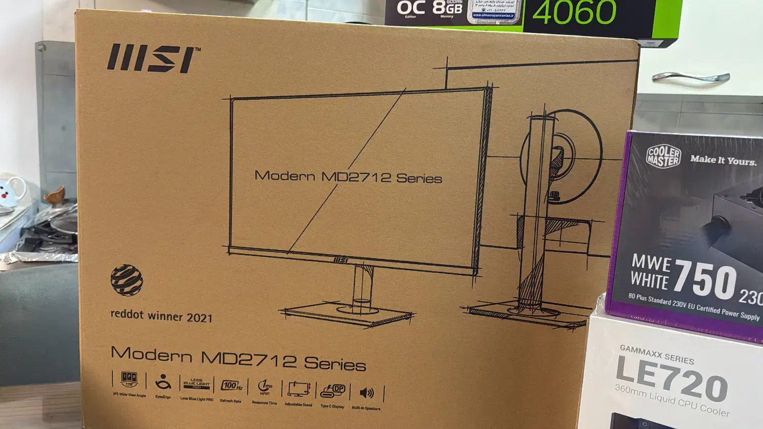 مانیتو msi 27 inch|قطعات و لوازم جانبی رایانه|تهران, بهار|دیوار
