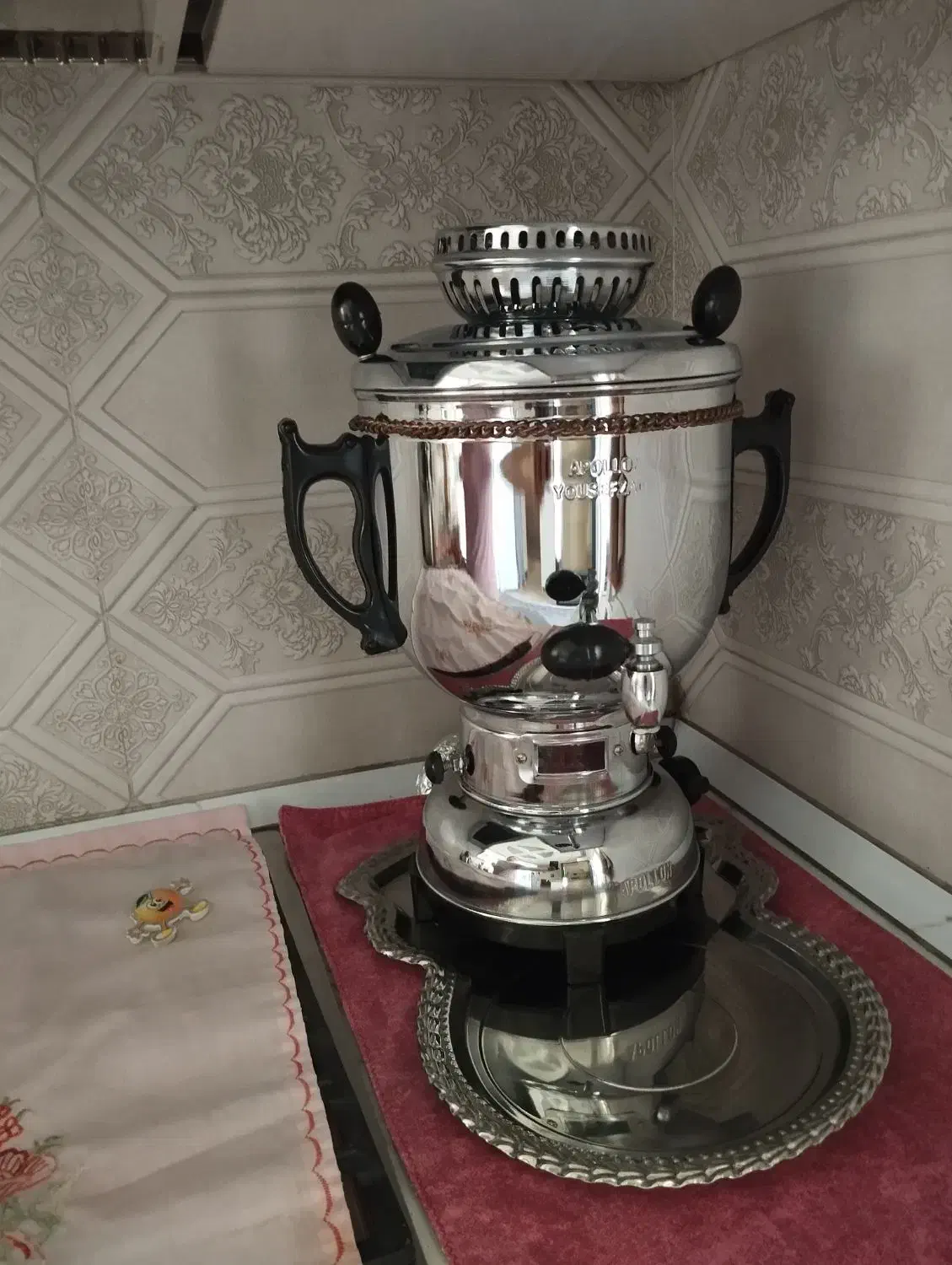 سماور گازی آپولون نو با تخفیف|سماور، چای‌ساز، قهوه‌ساز|تهران, دهم فروردین|دیوار