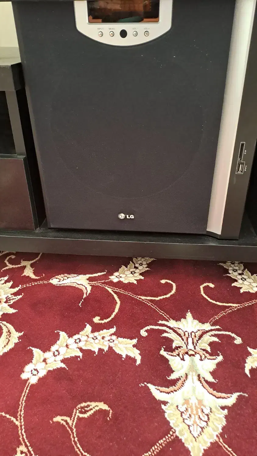 فرش،میز،سینما خانواده|سیستم صوتی خانگی|اشتهارد, |دیوار