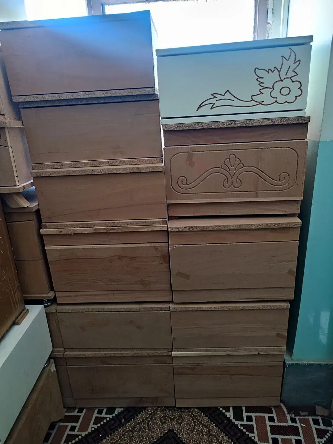 کمد کشو دار سالم با قیمت مقطوع|جاکفشی، کمد، دراور|قم, نوبهار|دیوار